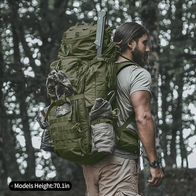 Mardingtop 75L Molle Hiking Internal Frame Backpacks - Image 8