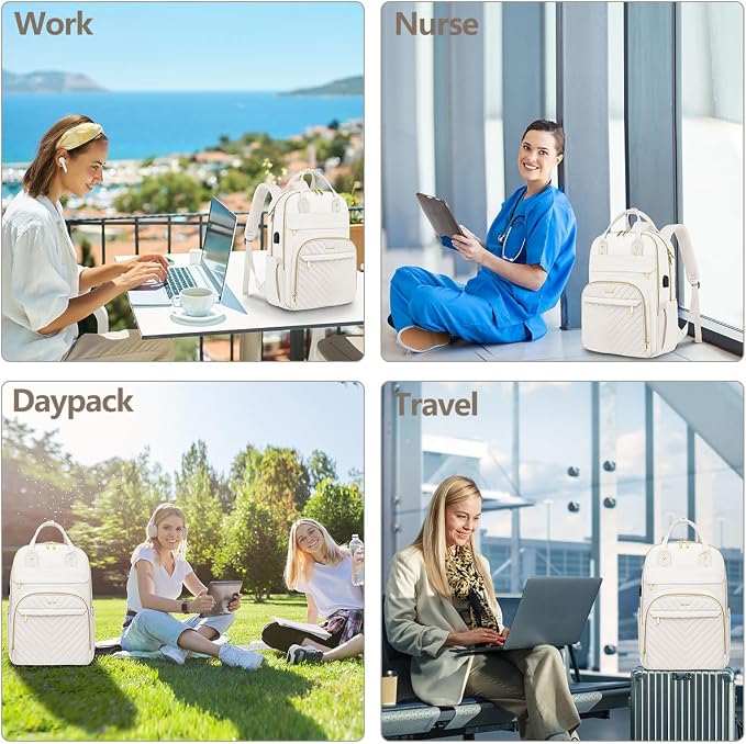 Laptop Backpack for Women Work Bag - Image 7