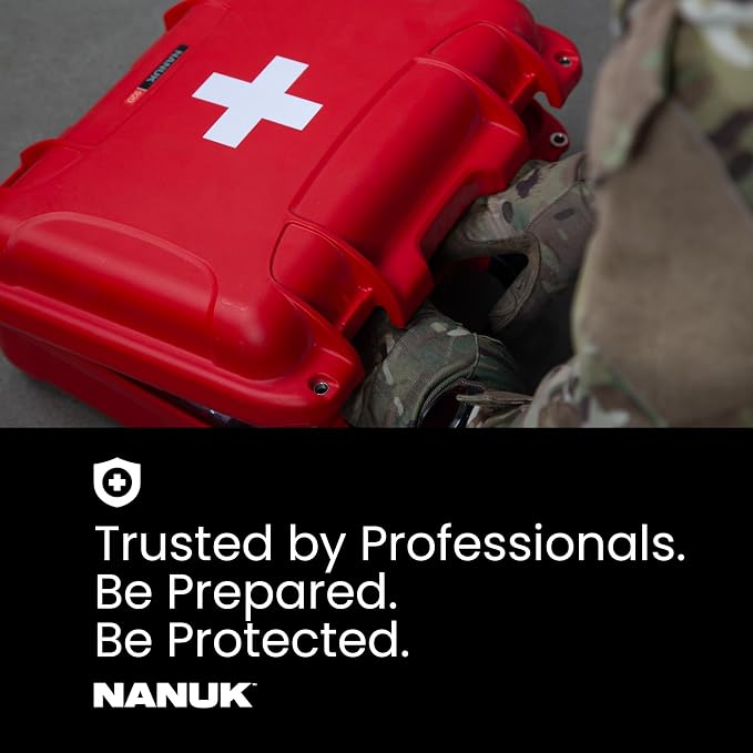 NANUK 910 Waterproof First Aid Box Empty – Durable, Medical First Aid Organizer - Image 8