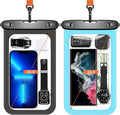 Lanhiem Large Waterproof Phone Pouch Universal IPX8 Waterproof Dry Bag by LanhiemHome