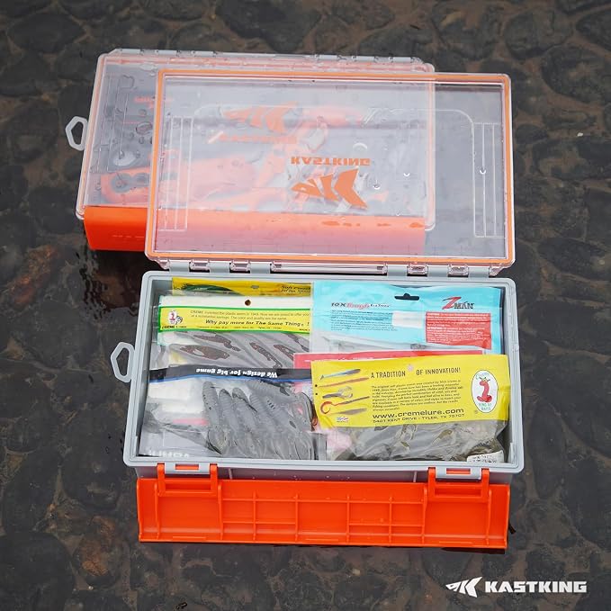 KastKing HyperSeal Waterproof Tackle Box, 3700 Deep Tackle Trays, Fishing - Image 9