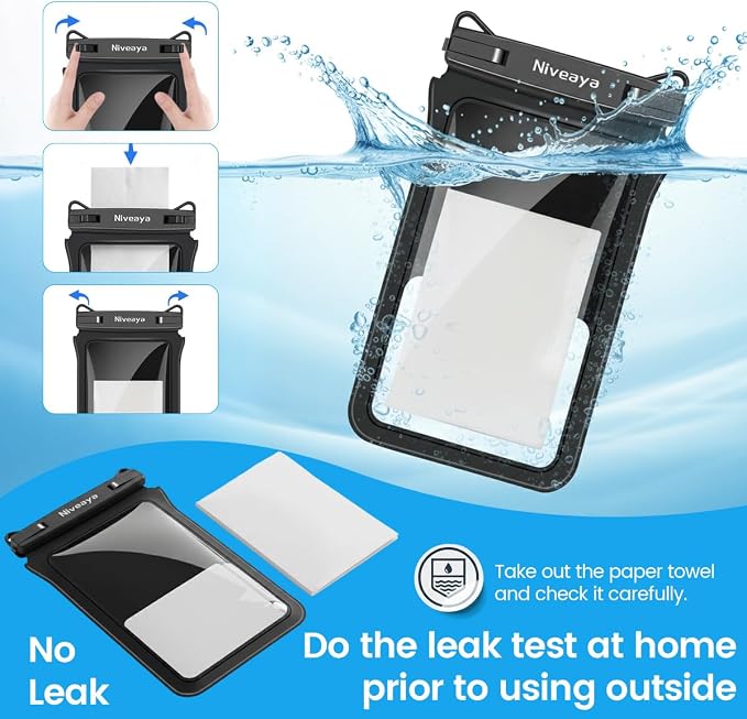 Niveaya Double Space Waterproof Phone Pouch - Image 9