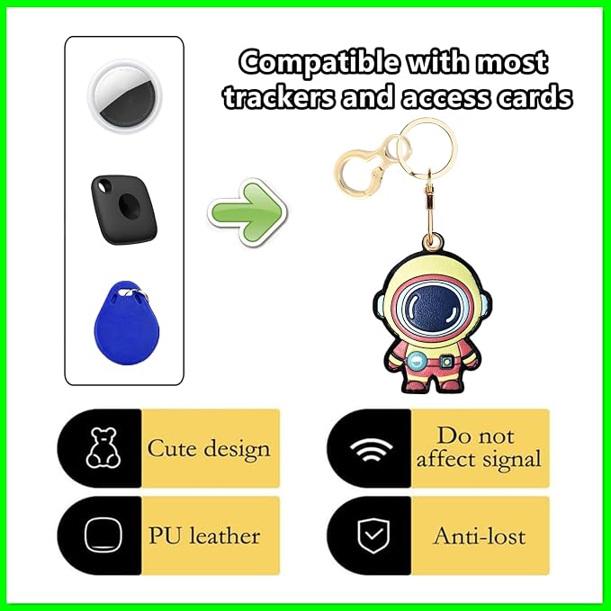 Leather Keychain Holder Case Compatible - Image 3