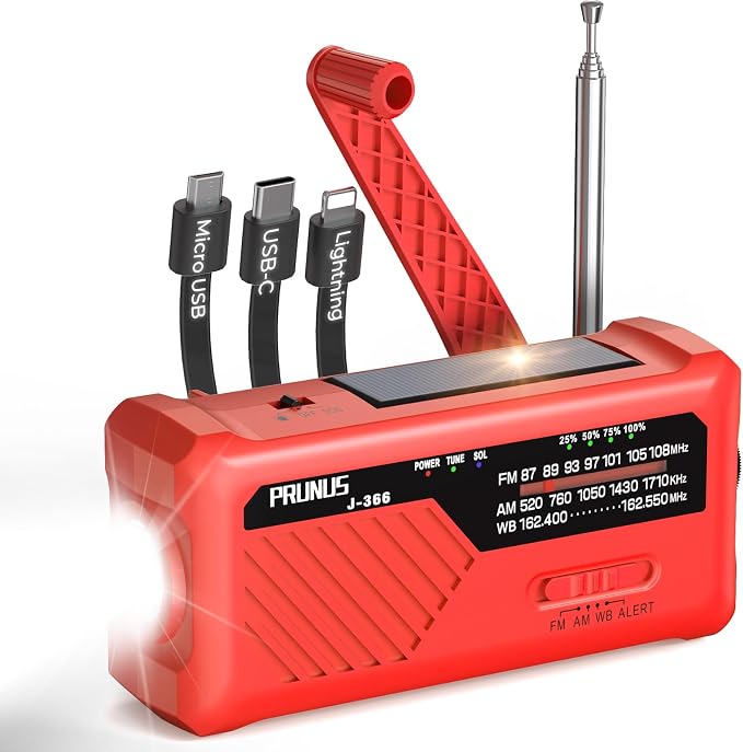 PRUNUS J-366 Emergency Radio by PRUNUS
