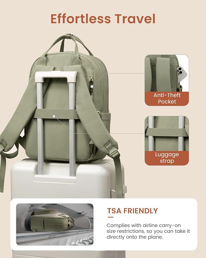 LOVEVOOK Laptop Backpack Women - Image 6