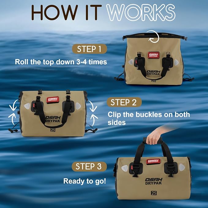 OSAH DRYPAK Waterproof Duffel Bag - Image 5