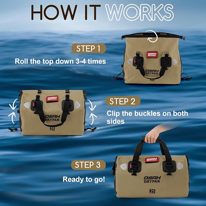 OSAH DRYPAK Waterproof Duffel Bag - Image 5