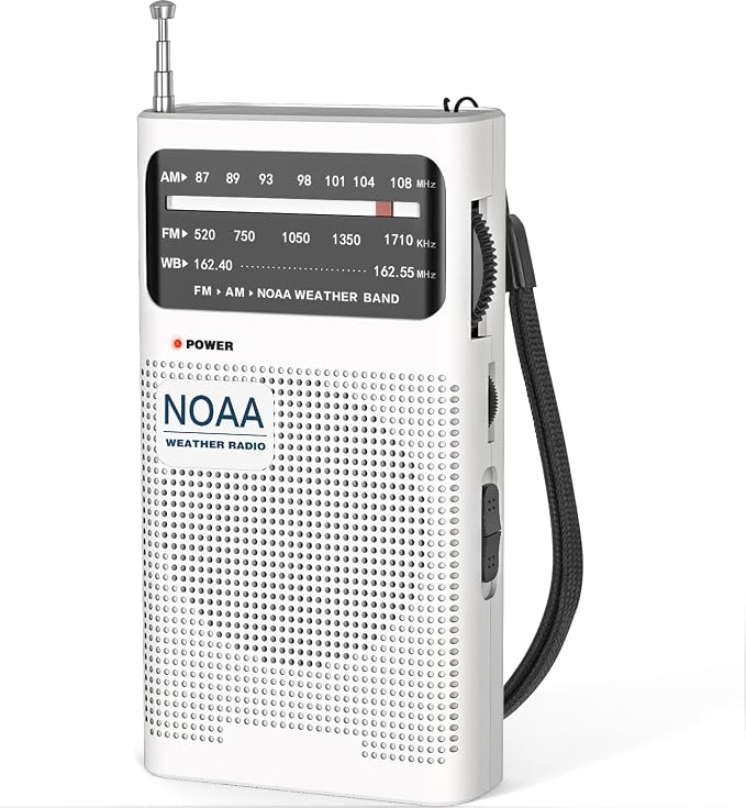 Goodes NOAA Weather Radio, AM FM NOAA Emergency Radio Portable by Goodes