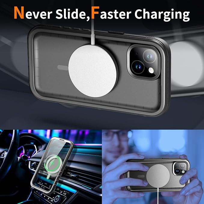 Cozycase for iPhone 14 Waterproof Shockproof Dustproof Case - Image 6