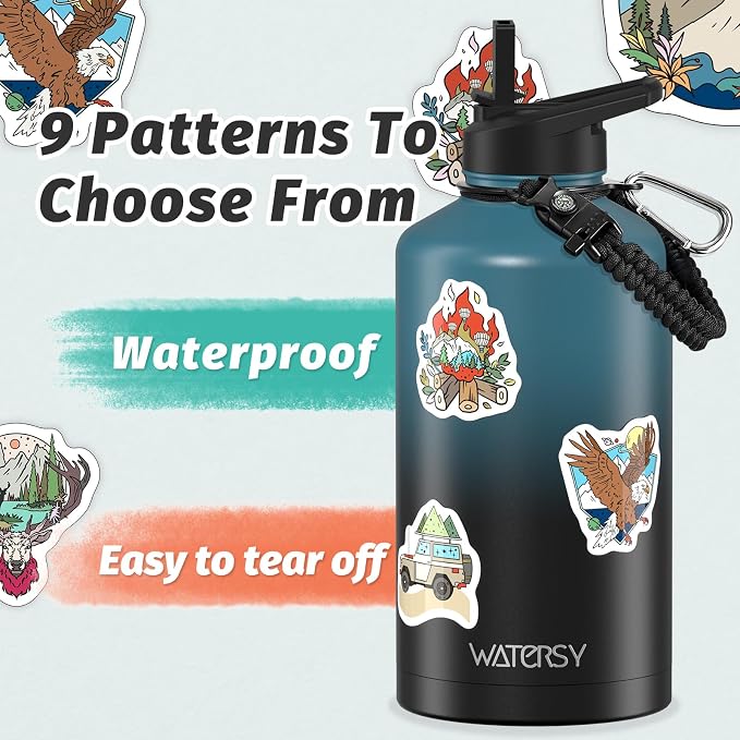 87oz Insulated Water Bottle, BPA Free&Leak Proof, 1.5 Gallon Stainless Steel - Image 4