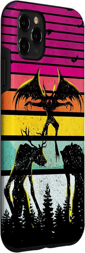 Cryptkin Cute Mothman Cryptid Map Case - Image 3