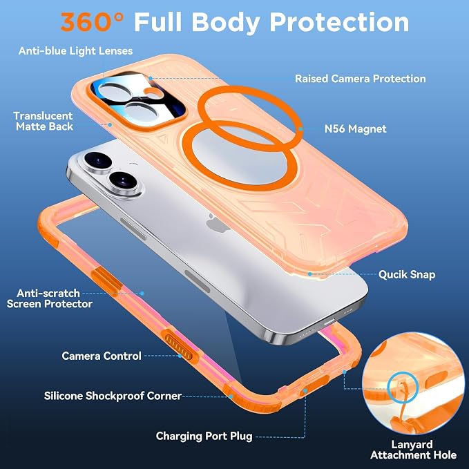 WIFORT for iPhone 17 Waterproof Case, - Image 6