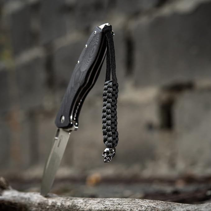 M-Tac Skull Knife Lanyard with Bead – Paracord Lanyard - Image 5