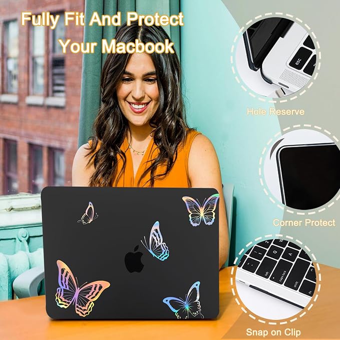 Hard Cover for MacBook Air 13 inch Case 2010-2017 Release, Pattern Design - Image 6