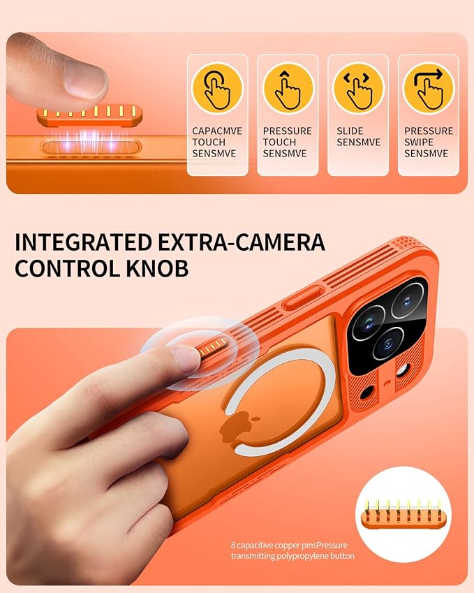 Lanhiem Magnetic for iPhone 17 Pro Max Case, IP68 Waterproof, Compatible - Image 3