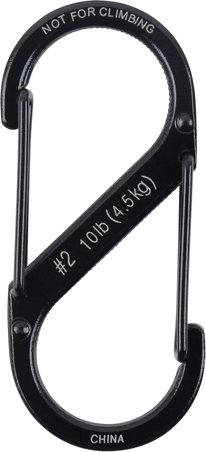 Nite IZE S-Biner Stainless Steel Dual Carabiner #2, Dual Gated Carabiner - Image 3