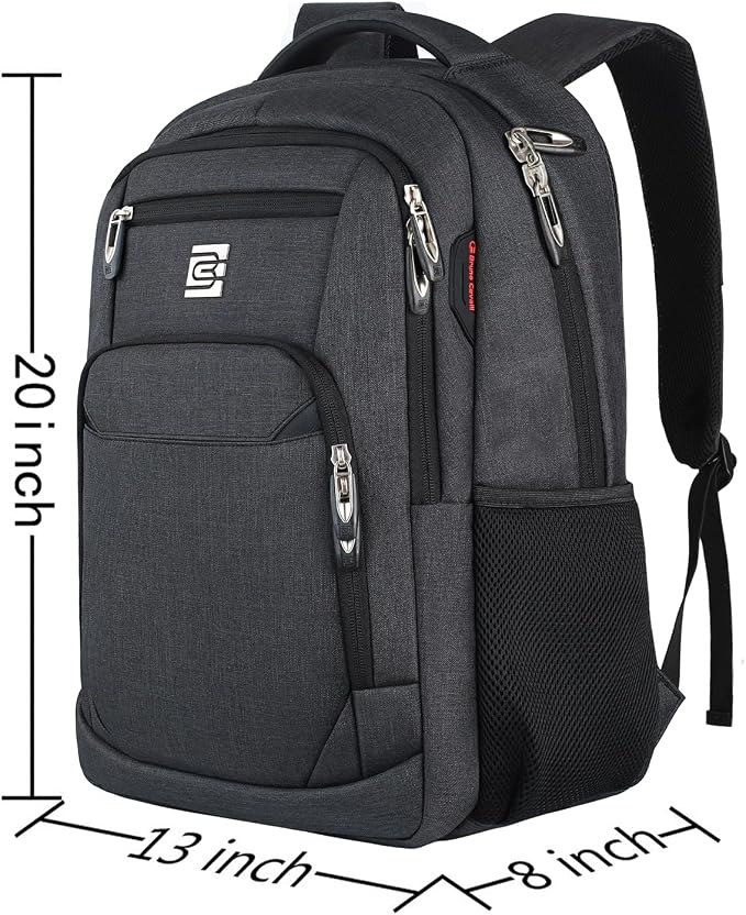 Volher 17 Inch Laptop Backpack, Business Anti Theft Slim Durable Laptops - Image 3