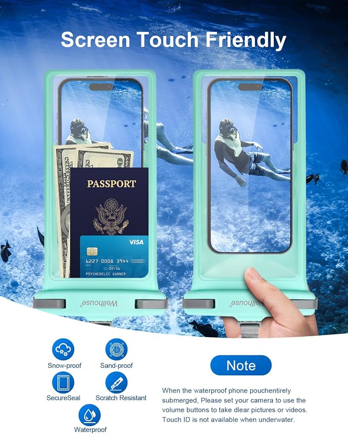 wellhouse Waterproof Phone Pouch, Waterproof Phone Case - Image 3