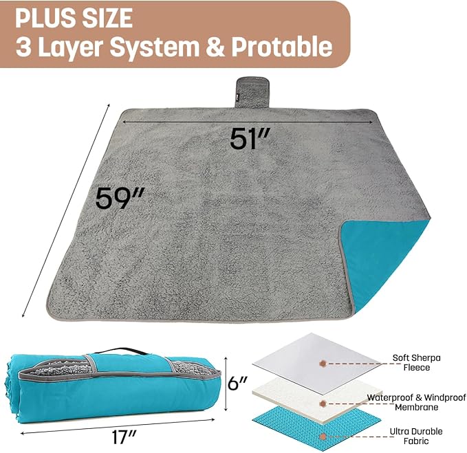 Tirrinia Waterproof Outdoor Blanket - Image 5