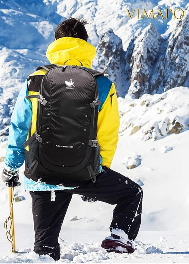 Packable Lightweight Backpack 40L, Ripstop Nylon Foldable Traveling Daypack - Image 9