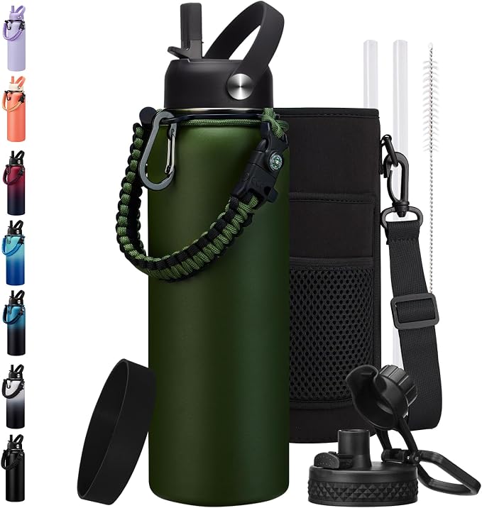 BENZZO 40 oz Canteen Water Bottle by BENZZO