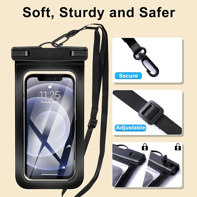 2 Pack Waterproof Phone Pouch - Image 3