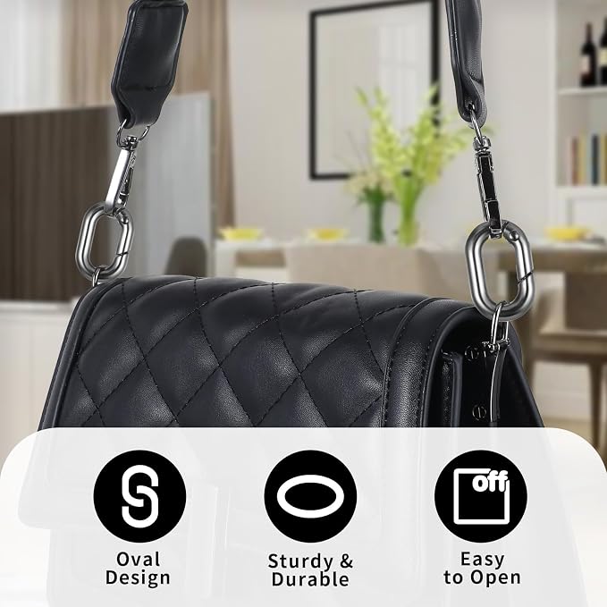 Small Carabiner, O-Ring Key Ring - Image 3