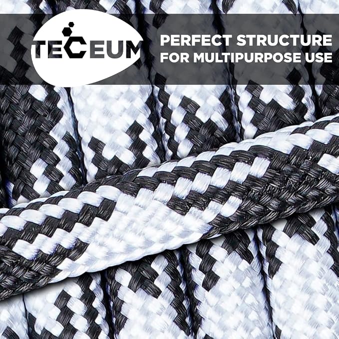 TECEUM 5/32" Paracord Rope 1000 – 1000ft / 200ft / 100ft / 50ft – Tactical - Image 5