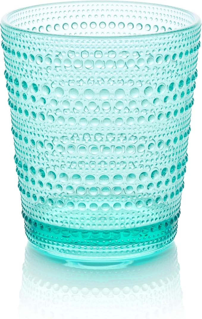 Santa Fe Teal Set of 6 Premium Acrylic DOF Glasses 16 oz – Unbreakable Drinkware - Image 2