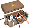 Hrensaw Medium Outdoor Electrical Box, Weatherproof Connection Box w/6 Cable by Hrensaw