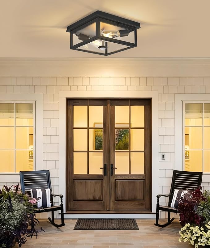 Motion Sensor Outdoor Ceiling Light - Image 7