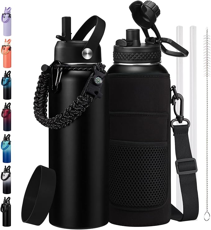 BENZZO Stainless Steel Water Bottle 40oz by BENZZO