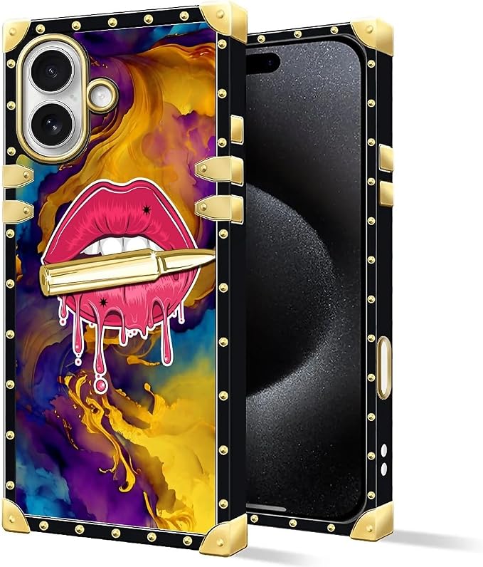 for iPhone 17 Case Luxury Golden Decoration - Image 2