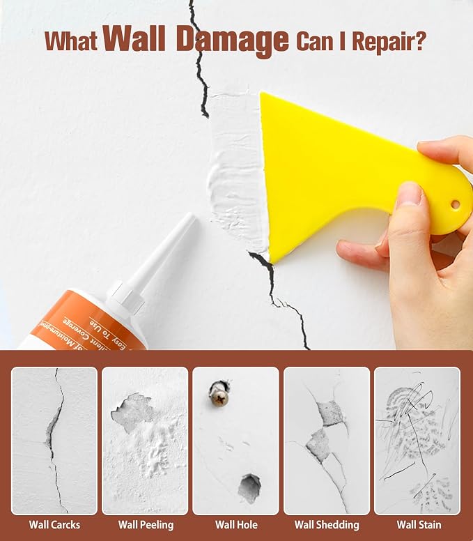 Drywall Repair Kit, Wall Patch Repair Kit, 2 Pack Wall Patching Agent, Simple - Image 3