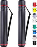 CALPALMY 2-Pack XX-Large Extendable Poster Tubes Expand from 30.5” to 50” by CalPalmy