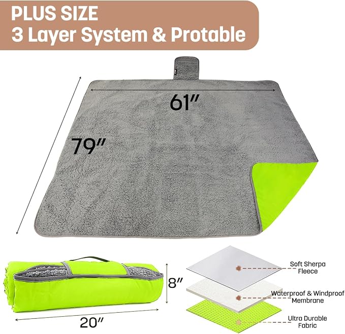Tirrinia Waterproof Outdoor Blanket - Image 5