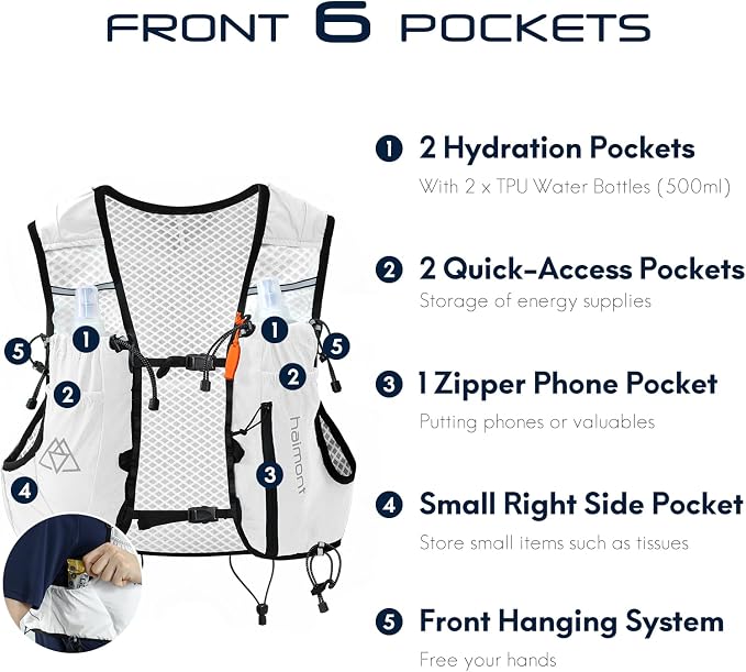 Haimont Running Hydration Vest - Image 4