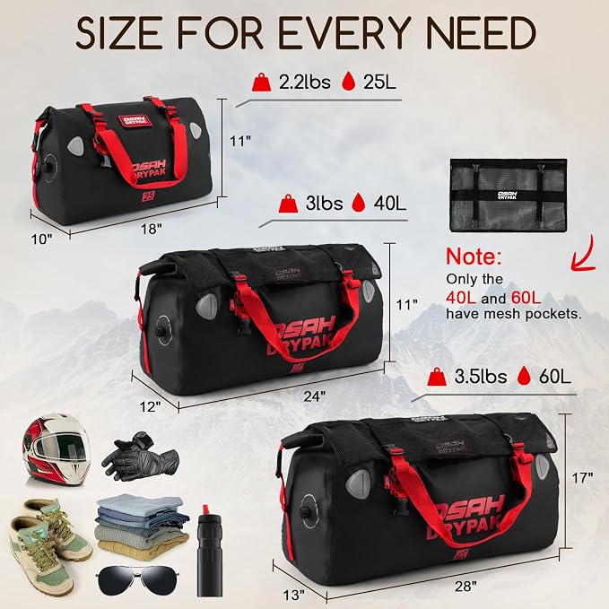 OSAH DRYPAK Waterproof Duffel Bag - Image 2