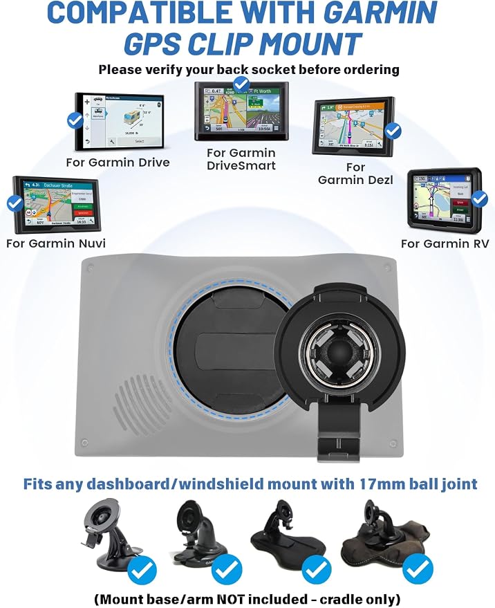 EWAY 4-Pack GPS Bracket Cradle Mount - Image 2