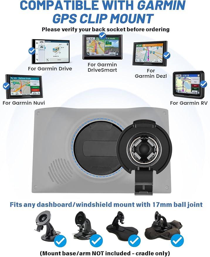 EWAY 2-Pack GPS Bracket Cradle Mount - Image 2