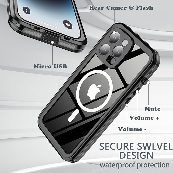 for iPhone 14 Pro Max Waterproof Case - Image 7