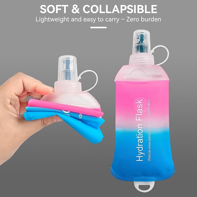 250ml Soft Flask Soft Water Bottle - Image 3
