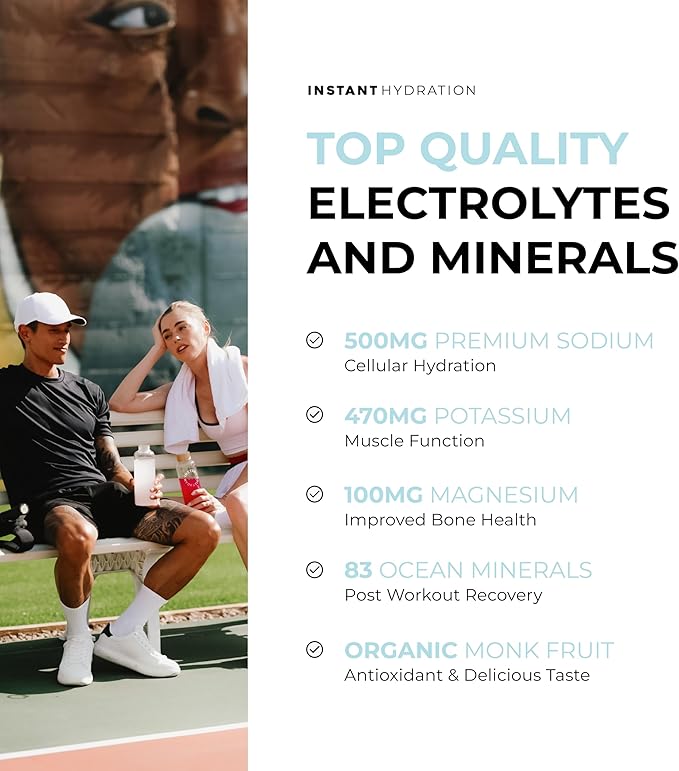 Instant Hydration Electrolytes Powder Packets - Image 5