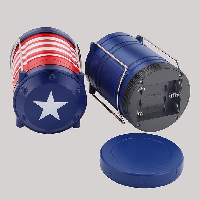 Lichamp LED Camping Lantern, 4 Pack Battery Powered Flashlight - Image 7