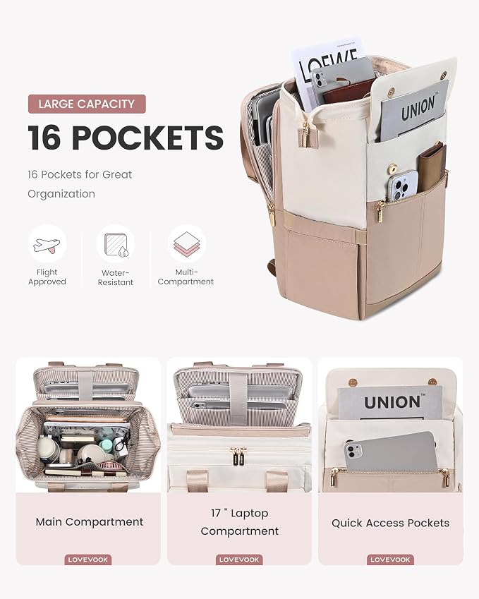 LOVEVOOK 17.3 Inch Laptop Backpack - Image 2