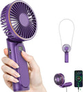 TUNISE Portable Handheld Fan, 180 Adjustable, 6 Speed Wind, USB Rechargeable by TUNISE