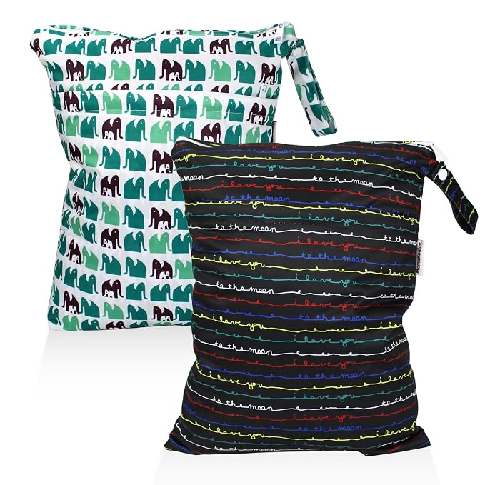 Mama Koala Waterproof Cloth Diaper Wet Bag Reusable Waterproof by MamaKoala