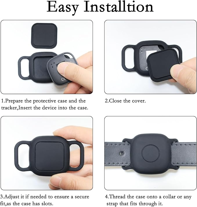 Waterproof Dog Collar Holder for Tile Life360 Mate 2024/2022 Tracker, 2 Pack - Image 4