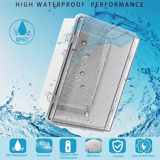 Outdoor Waterproof Electrical Box Junction Box Weatherproof IP67 ABS Plastic - Image 2