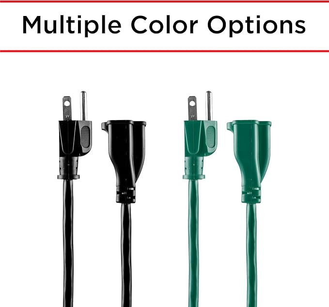 UltraPro Outdoor Extension Cord, 25 Ft, Heavy Duty, UL Certified 3 Prong - Image 5